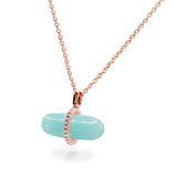 DIAMANTA AMAZONITE NECKLACE