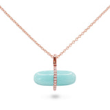 DIAMANTA AMAZONITE NECKLACE