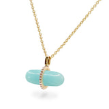 DIAMANTA AMAZONITE NECKLACE