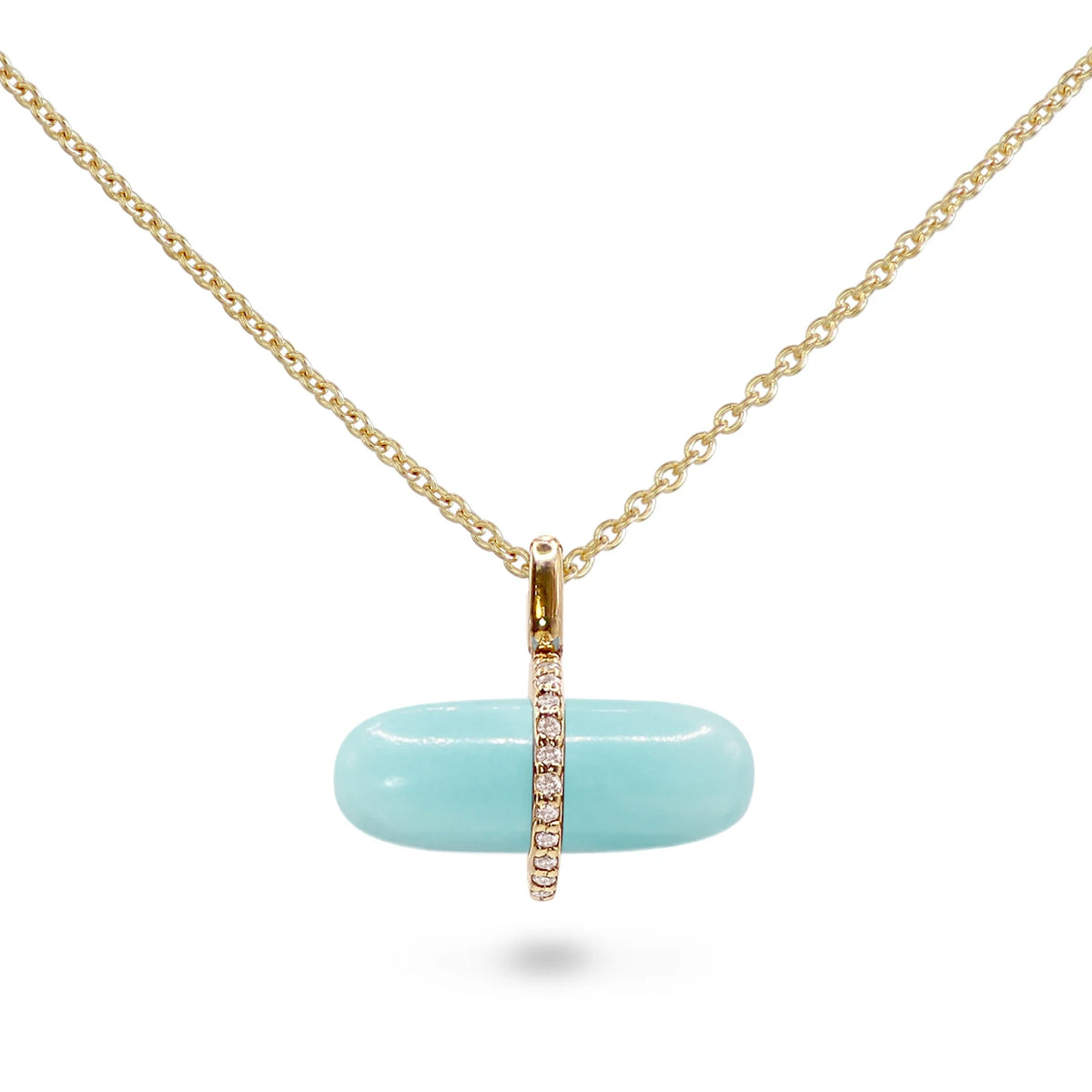 DIAMANTA AMAZONITE NECKLACE