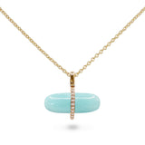 DIAMANTA AMAZONITE NECKLACE