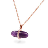 DIAMANTA AMETHYST NECKLACE