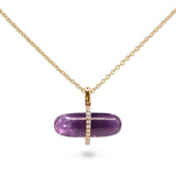 DIAMANTA AMETHYST NECKLACE