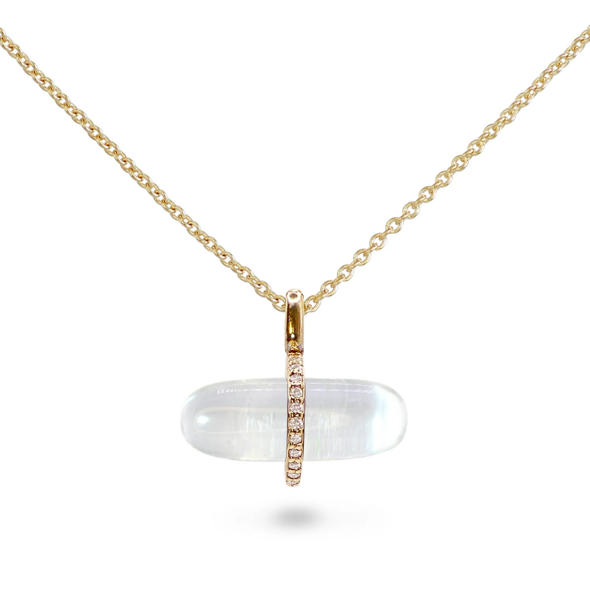 DIAMANTA CRYSTAL QUARTZ NECKLACE