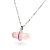 GEMMA ROSE QUARTZ NECKLACE