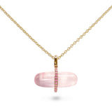 GEMMA ROSE QUARTZ NECKLACE