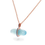 GEMMA SKY AGATE NECKLACE