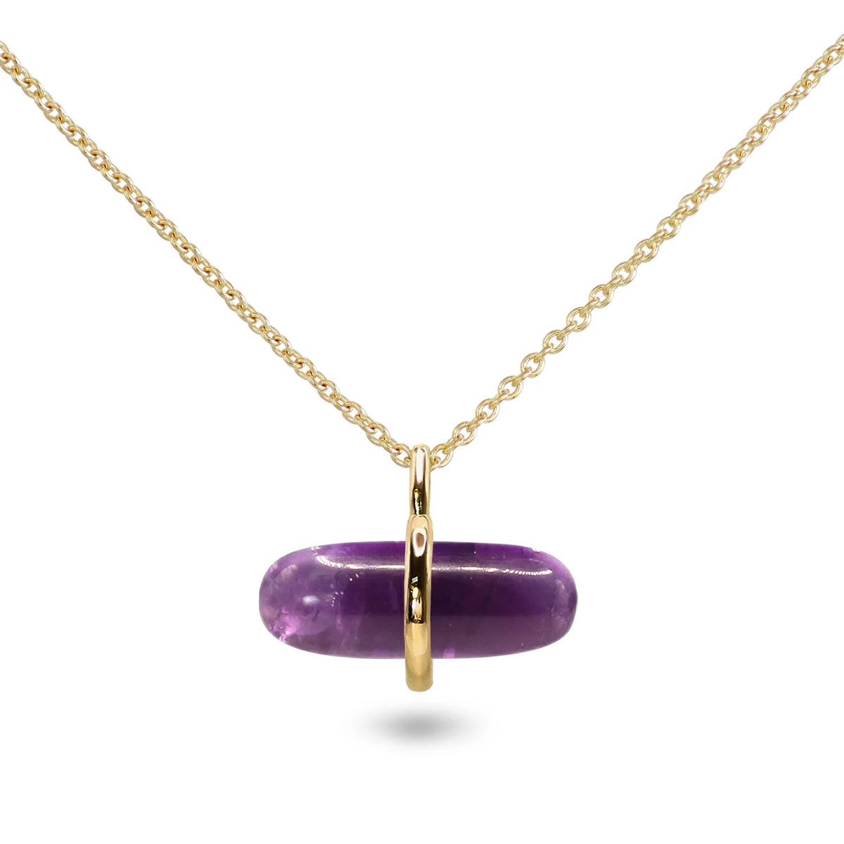 AURUM AMETHYST NECKLACE