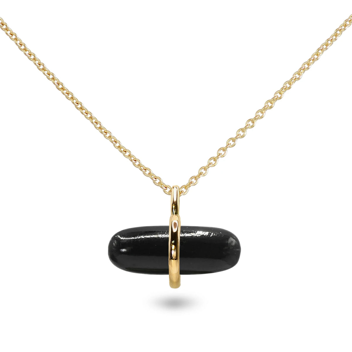 AURUM BLACK ONYX NECKLACE