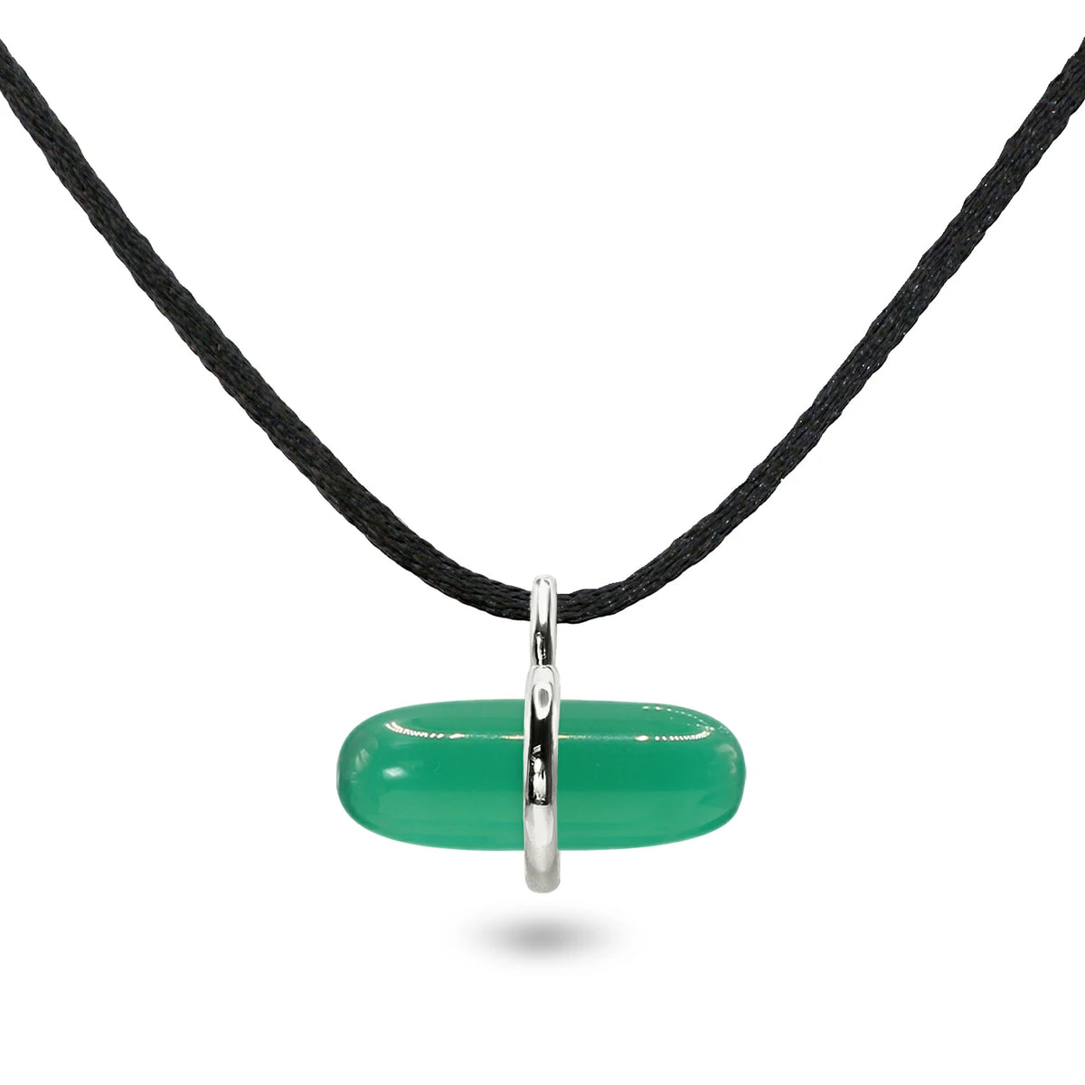 LORUM GREEN AGATE NECKLACE