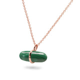 AURUM MALACHITE NECKLACE