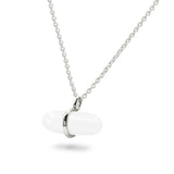 AURUM SNOW QUARTZ NECKLACE